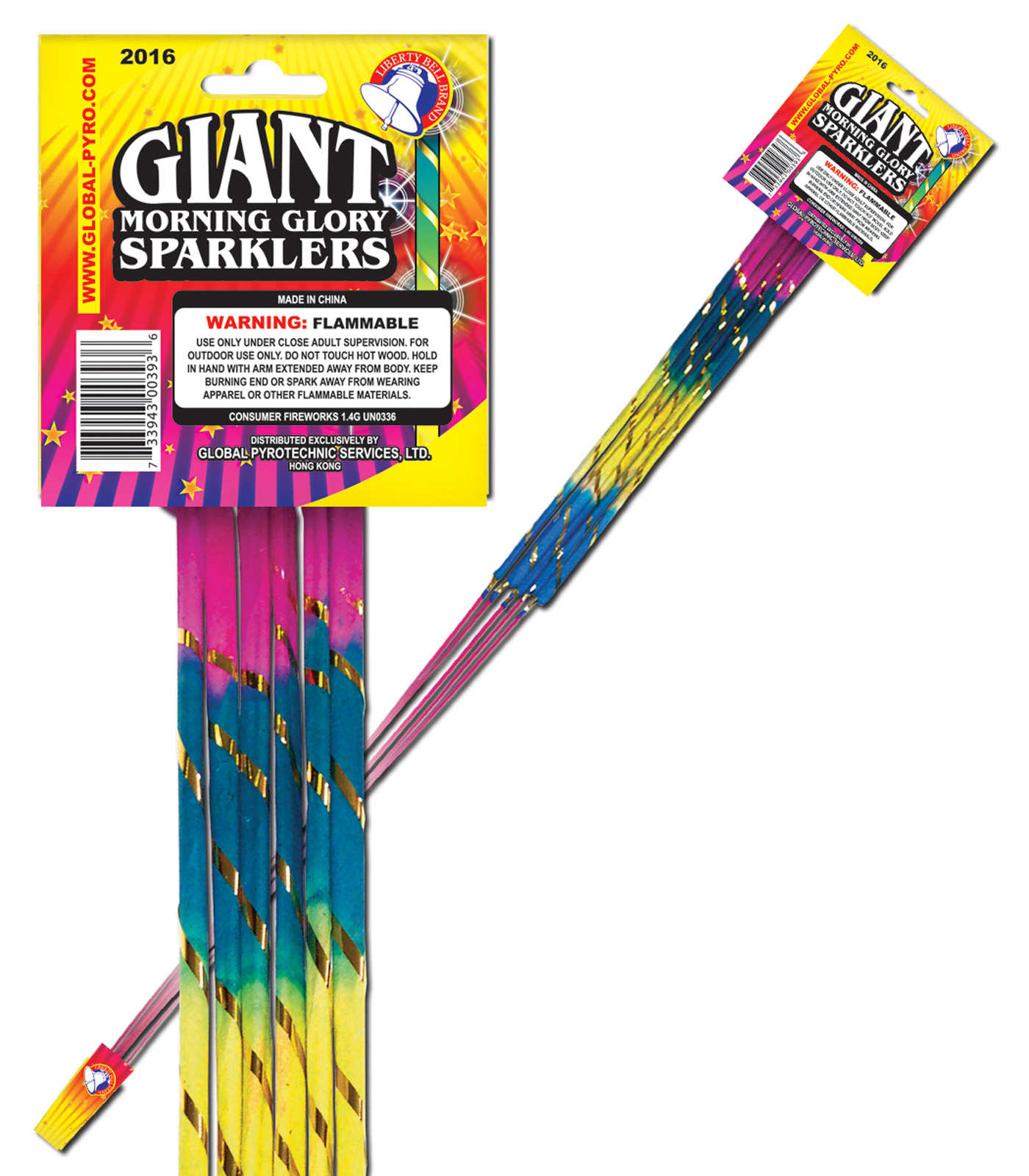 Giant Morning Glories(TM) Sparklers For Sale Kellner's Fireworks