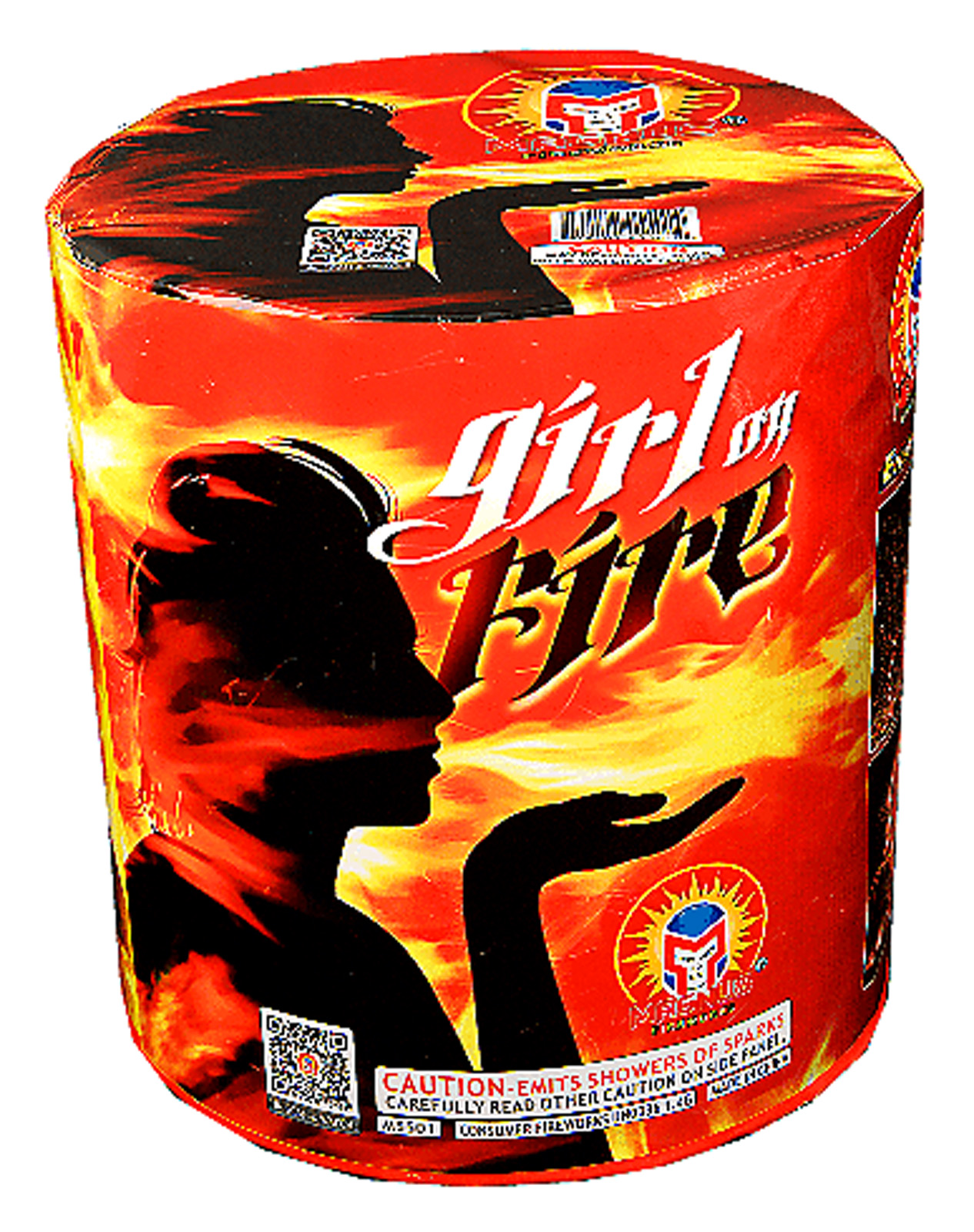 Girl on Fire(TM) 500Gram Fountains For Sale Kellner's Fireworks
