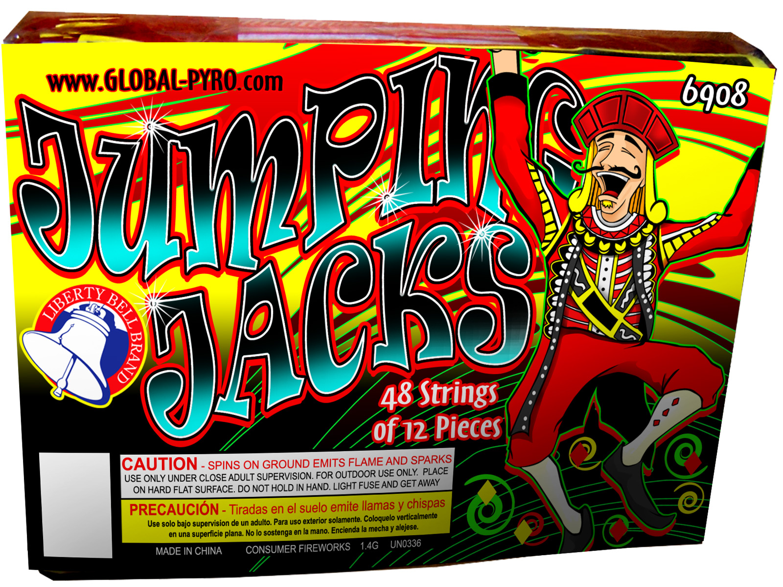 Jumping Jacks(TM) Ground Spinners For Sale Kellner's Fireworks