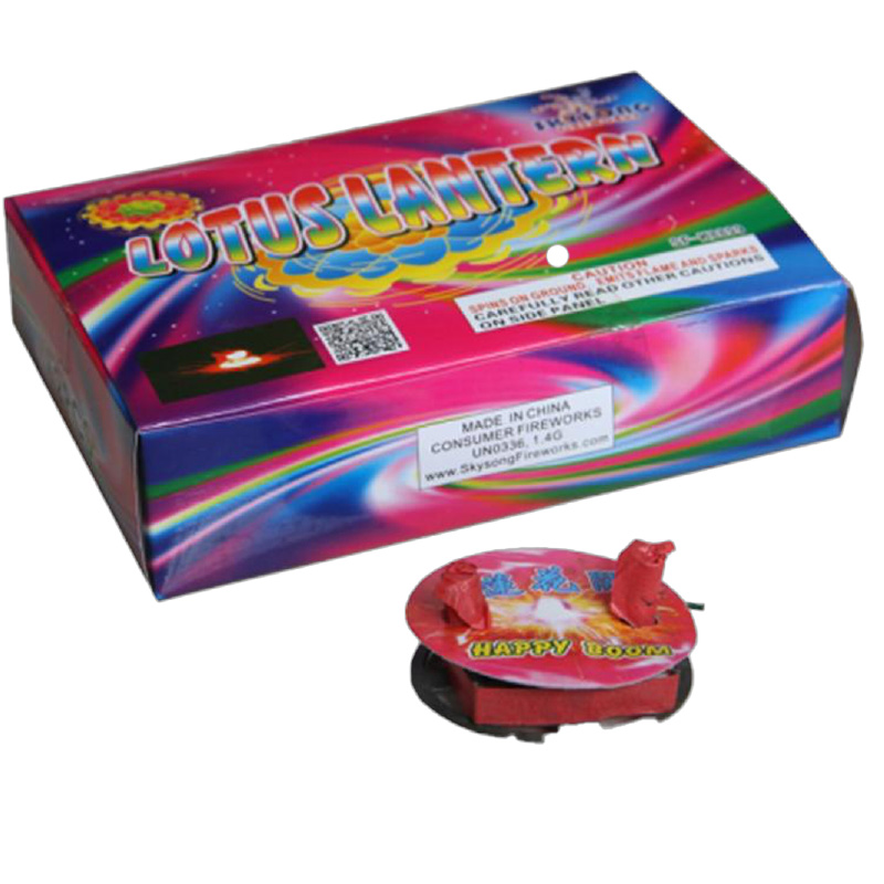 Lotus Lanterns(TM) Ground Spinners For Sale Kellner's Fireworks