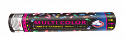 Multicolor Confetti Cannons 