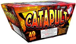 Catapult multi shot firework