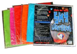 Colored Sky Lanterns