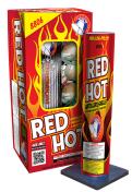 Red Hot artillery reloadable firework shells