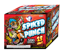 Spiked Punch 500 gram multi shot aerial firework