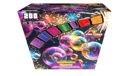 25 shot Bubbles 200 gram multi shot aerial firework