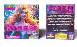 Siren of the sea 200 gram multi shot aerial firework