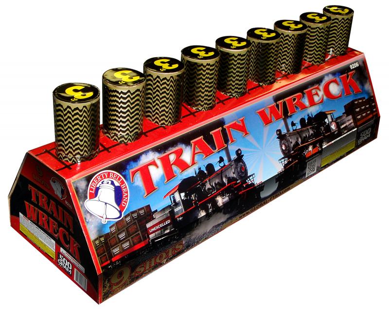 9 SHOT TRAIN WRECK