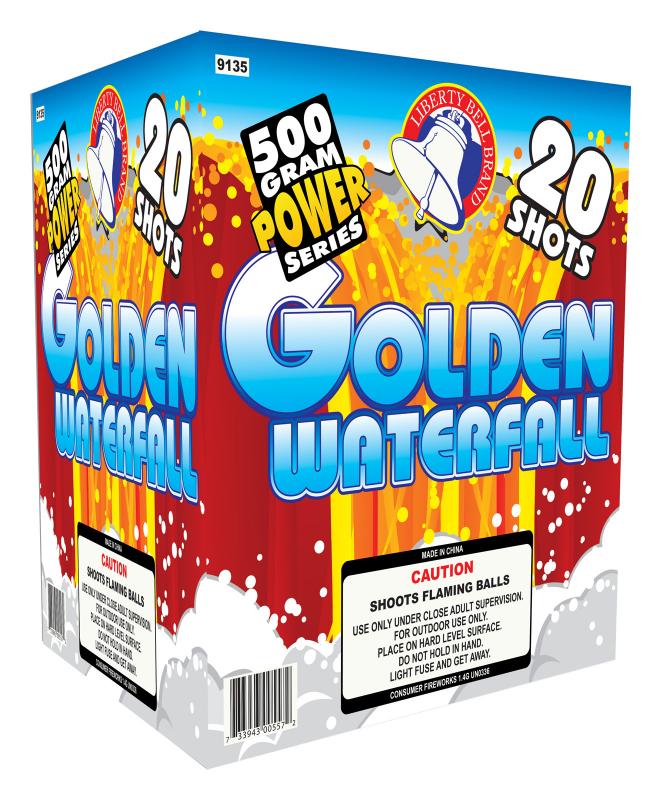 20 SHOT GOLDEN WATERFALL