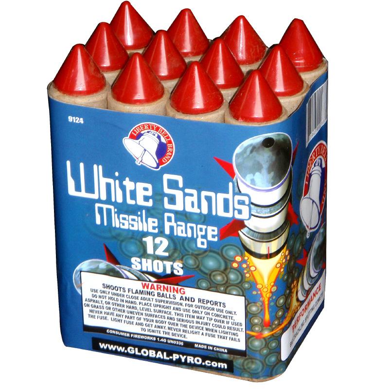 12-Shot White Sand Missile (TM) Aerials For Sale | Kellner's