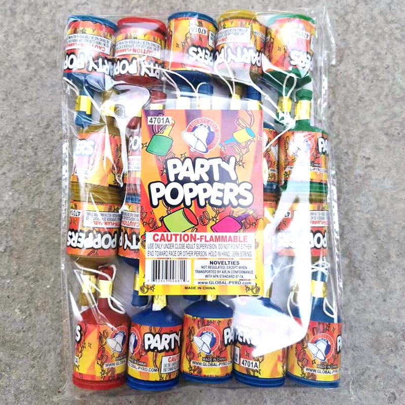 4701 PARTY POPPERS