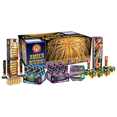 Magnus Fireworks Amber Nishiki Assortment