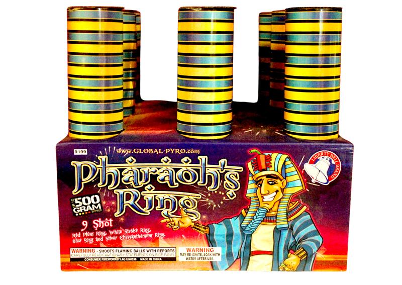 9 Shot Pharaohs Rings