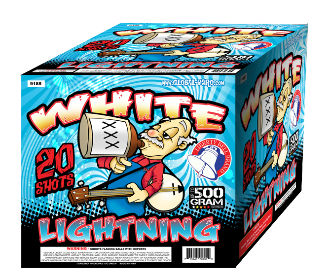 White Lightning 500 gram firework