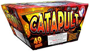 Catapult multi shot firework