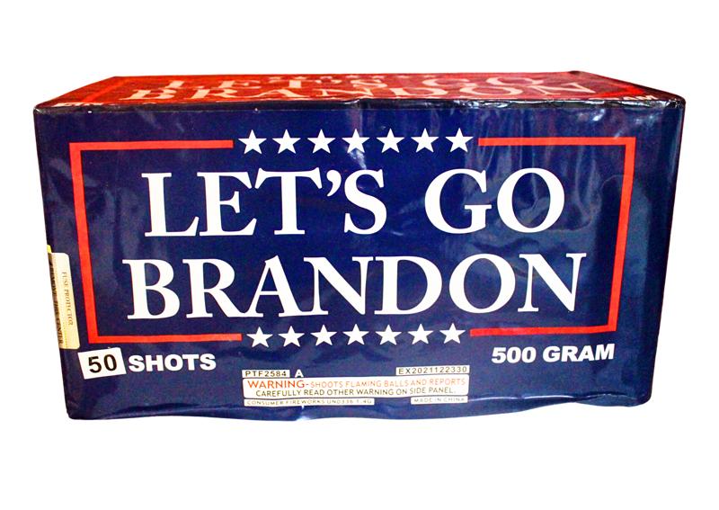 Let's Go Brandon 500 gram firework cake