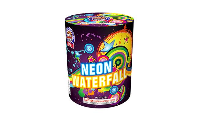 Neon Waterfall Fountain Firework