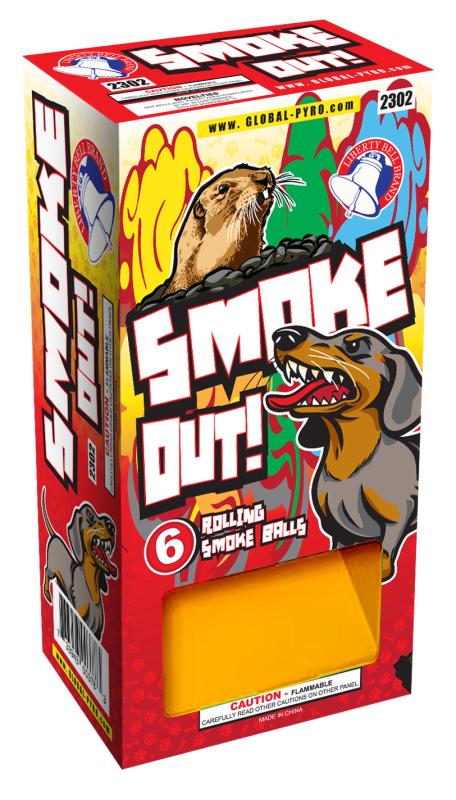 Smoke Out. Smoke Ball dispenser