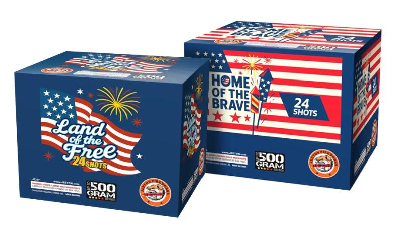 Land of the free and Home of the brave