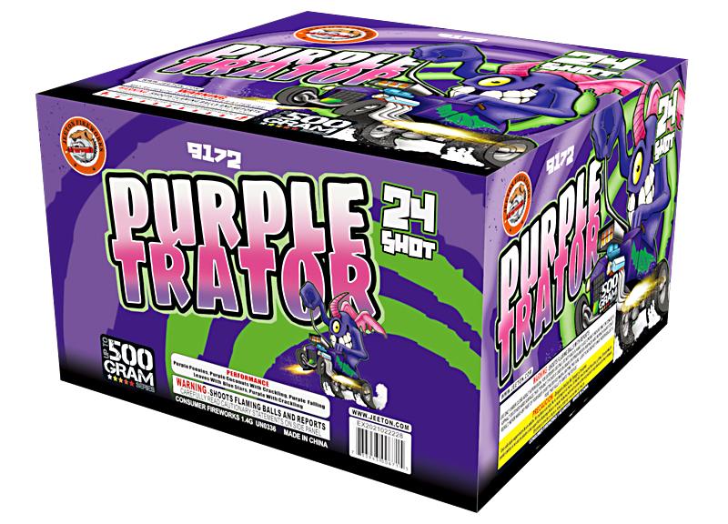 Purple Trator