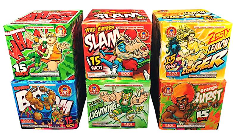 magnus fruit punch fireworks assortment