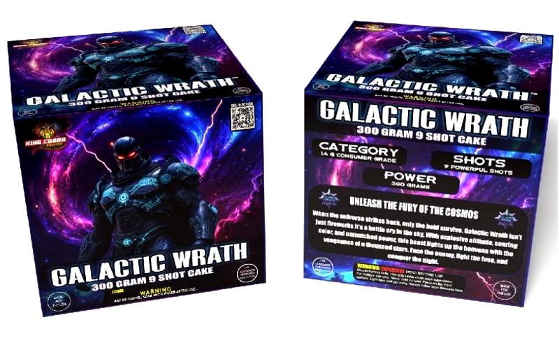 Galactic Wrath King Cobra Fireworks